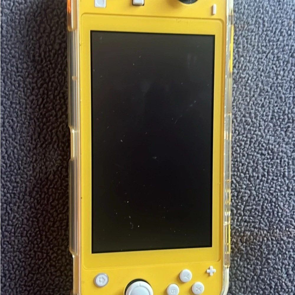 Yellow Nintendo Switch Lite
